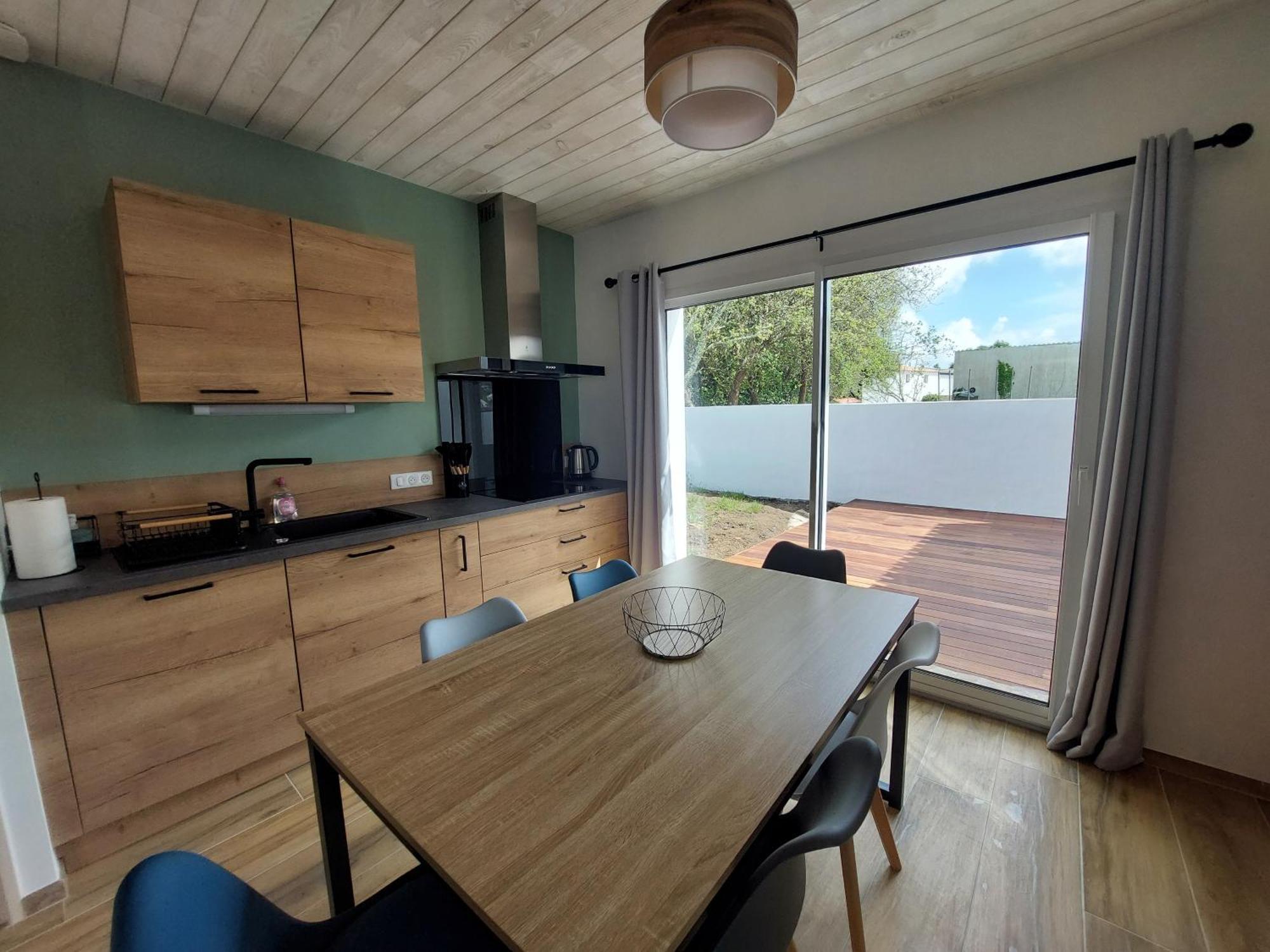 Maison De Vacances - Classe Meuble De Tourisme 3 Etoiles Ile d'Yeu Esterno foto