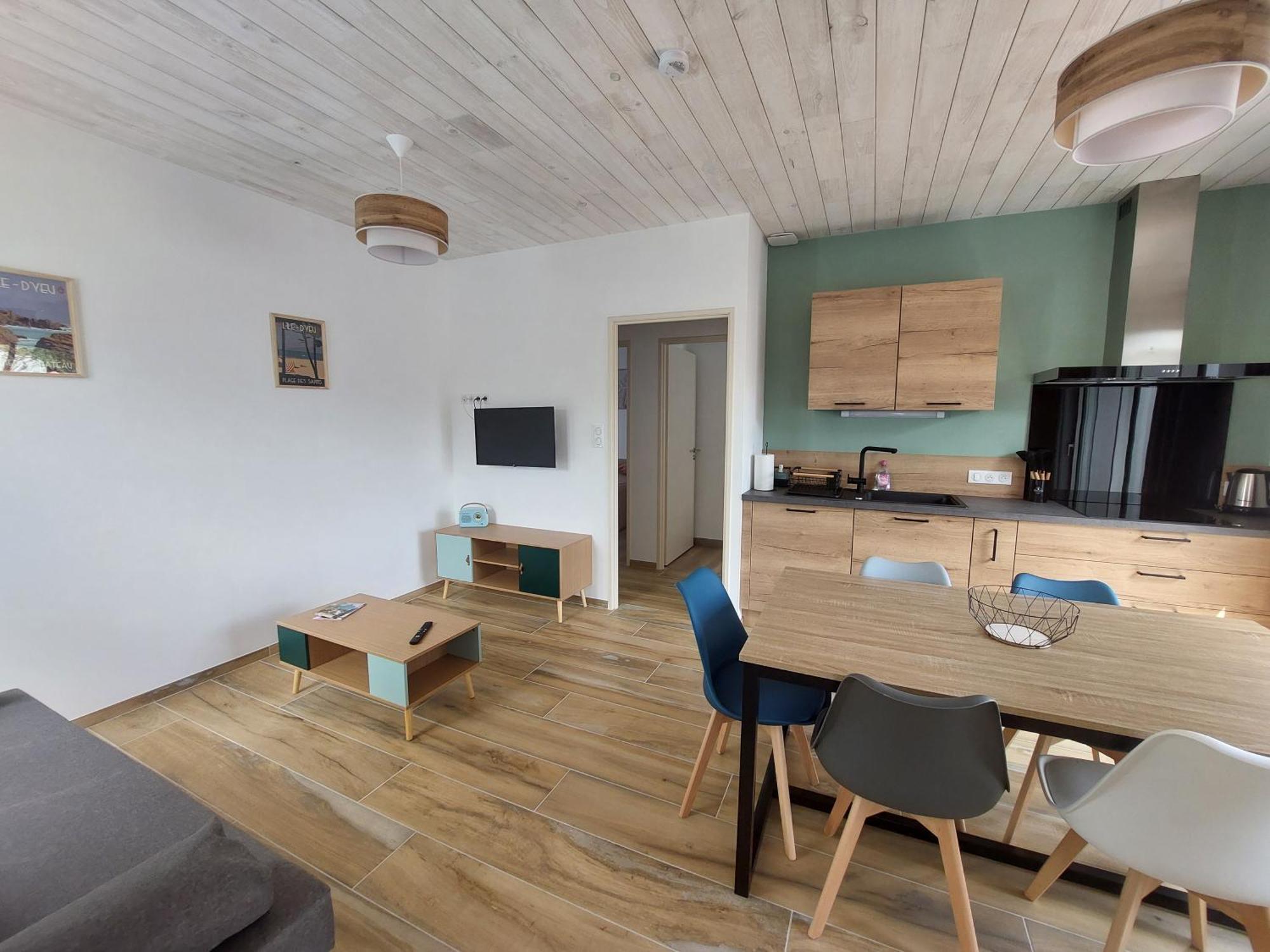 Maison De Vacances - Classe Meuble De Tourisme 3 Etoiles Ile d'Yeu Esterno foto